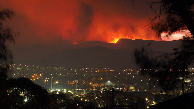 Bushfires in Canberra, January 28