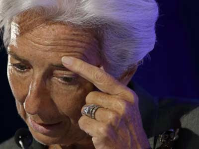 Christine Lagarde en una imagen de archivo.
