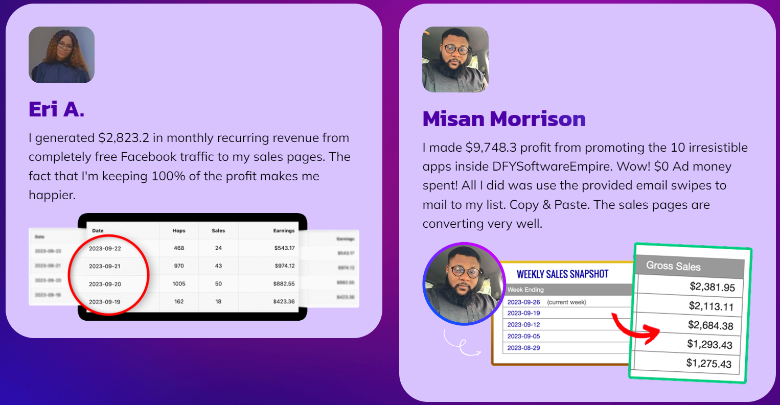 DFY Software Empire OTO - Launch & Personalize 10 High-Tech Softwares That Sold $100,000+ EACH - DFY Software Empire Review 9 m1OTdDG