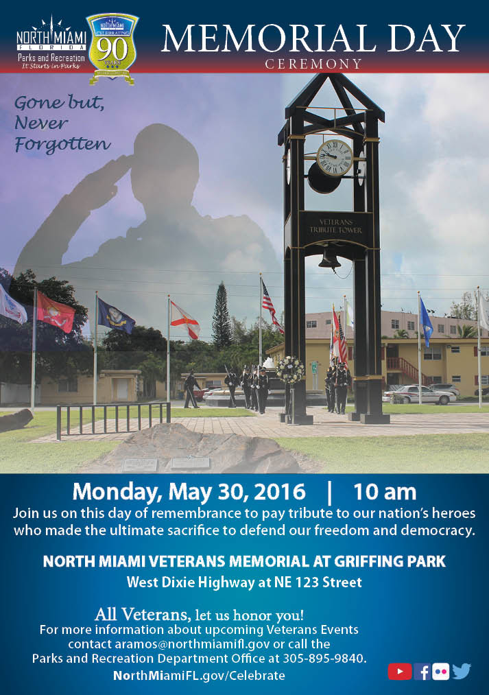 North Miami Memorial Day Ceremony