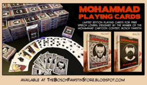 Bosch Fawstin’s Mohammad Playing Cards