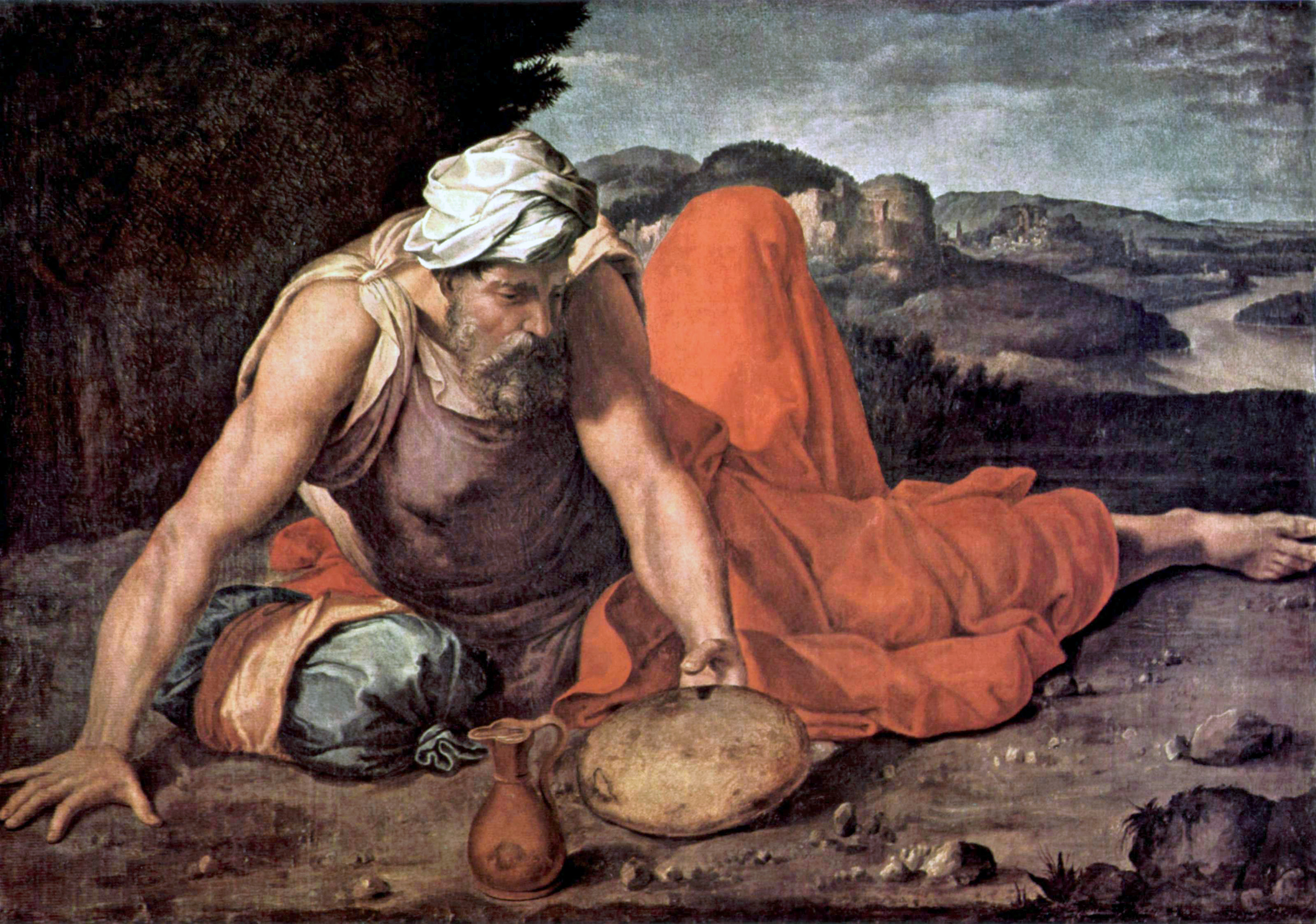 Elijah in the desert