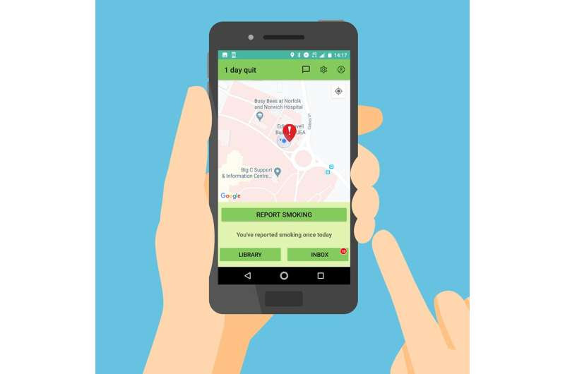 How AI and a mobile phone app could help you quit smoking