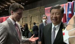 China’s President Xi Confronts Slimy Justin Trudeau to His Face