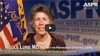 HHS ASPR Dr. Nicole Lurie - video (3:25)