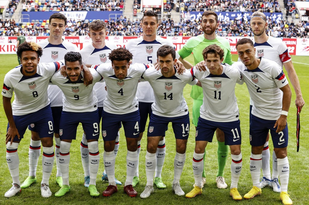The US national soccer team, which will—yet again—face off against England during the World Cup in Qatar.