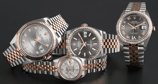 What type of discount diamonds does rolex use