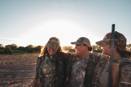 dove hunting female friends