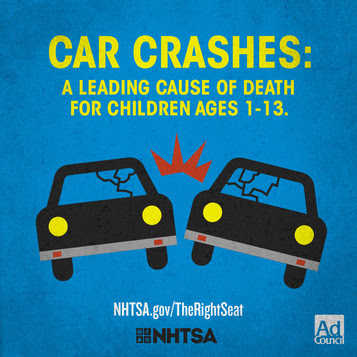 Car Crashes: Leading cause of death for 1-13
