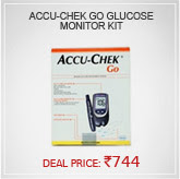 Accu-Chek Go Glucose Monitor Kit