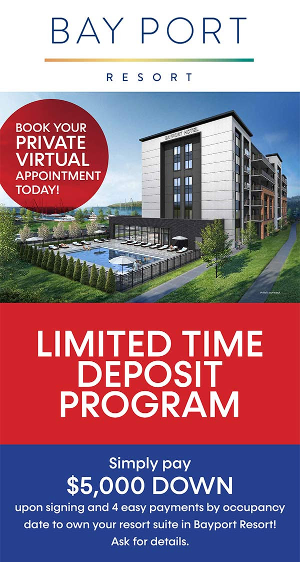 Bayport Resort - Limited Time Deposit Program