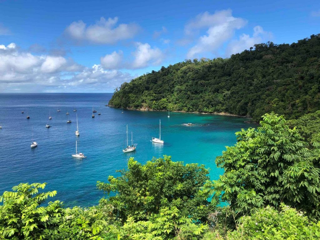 Tobago’s blue economy is its oceans and coral reefs. Photo by Anjani Ganase