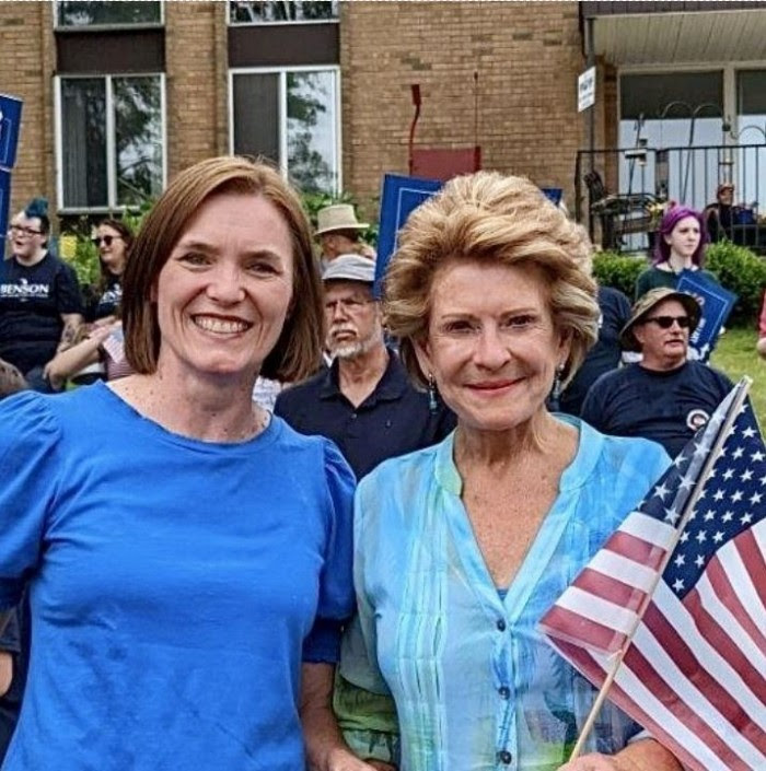 State Senator Brinks with US Senator Stabenow