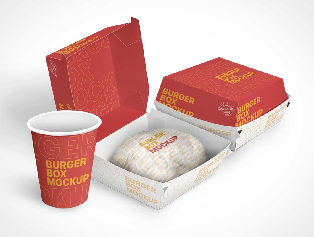 Restaurant Packaging Mockup Download Free and Premium PSD Mockup