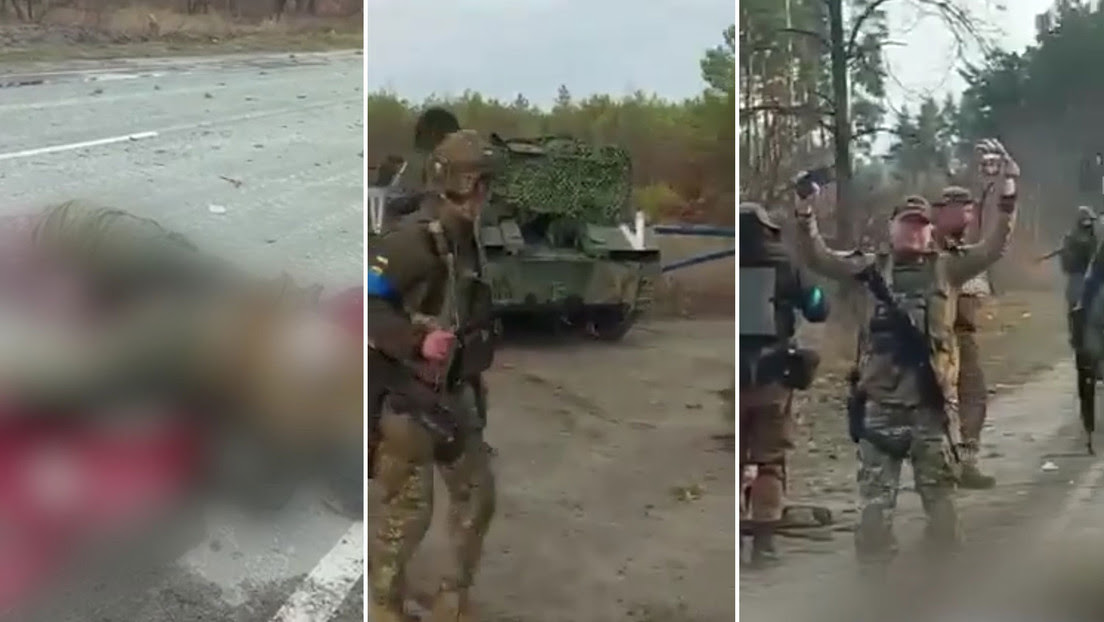 Video muestra la ejecución de un soldado ruso herido y desarmado por combatientes ucranianos