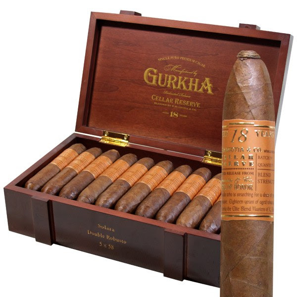 Image of Gurkha Cellar Reserve 18 Solara Cigars