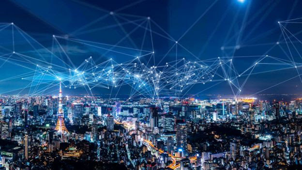 Derechos de autor de la imagen GETTY IMAGES / Image caption / Alrededor del mundo ya se están contruyendo ciudades inteligentes, desde Masdar en Abu Dhabi hasta Songdo en Corea del Sur.