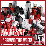 Transformers News: TFSource News - MP-43, Newage, MT Striker Manus, ZT Kronos Combiner Figures, Iron Factory and More!