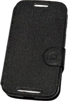nCase Flip Cover for Moto E (Black)