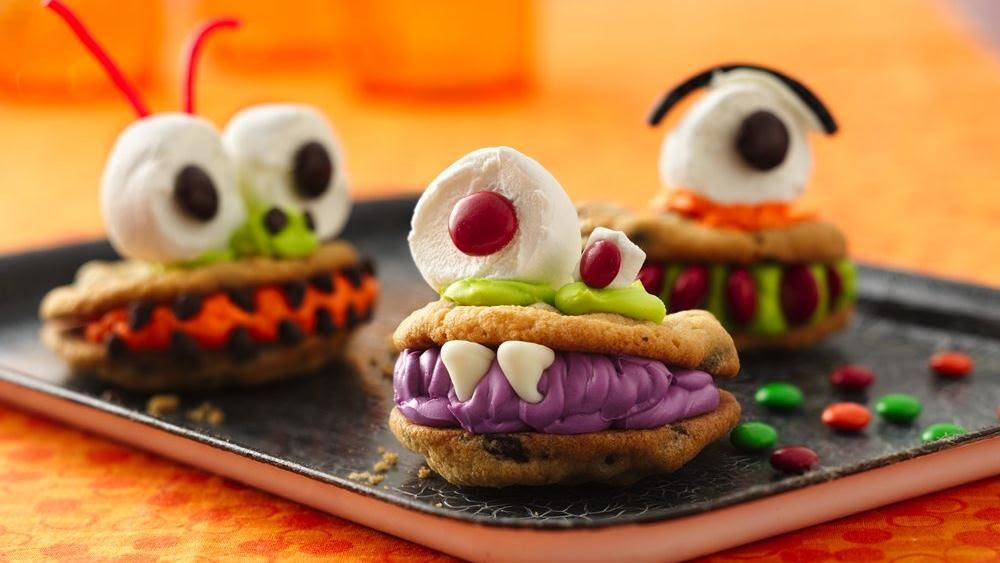 Halloween Chomping Monster Cookies