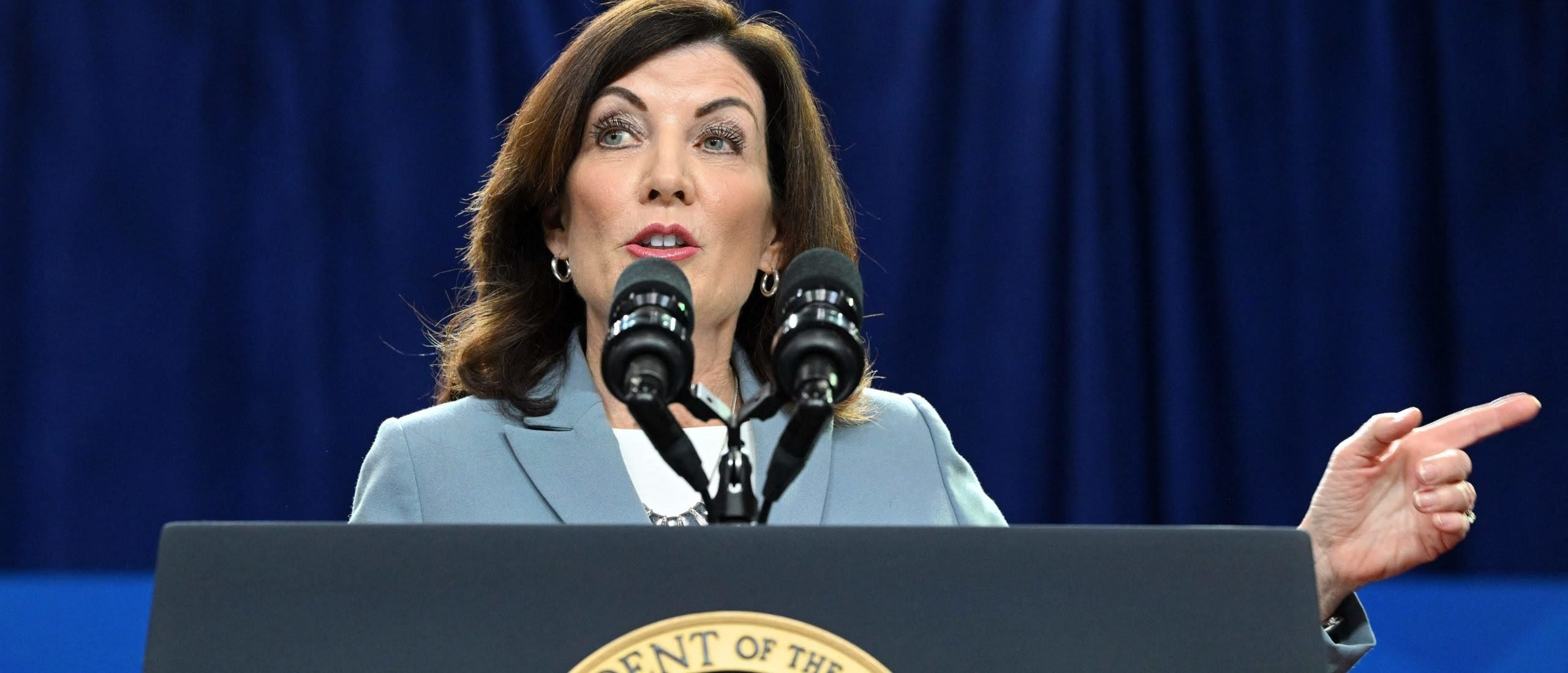 Dem Gov Kathy Hochul Silent On Requests To Help Illegal Migrants In New York City