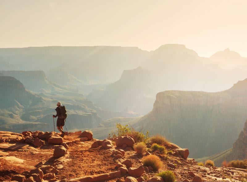 The Grand Canyon is a classic family vacation destination.