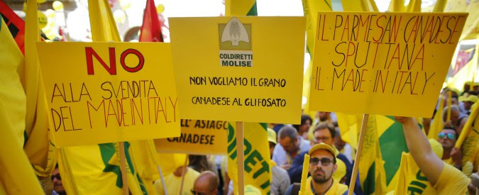 Risultati immagini per no ceta no ogm