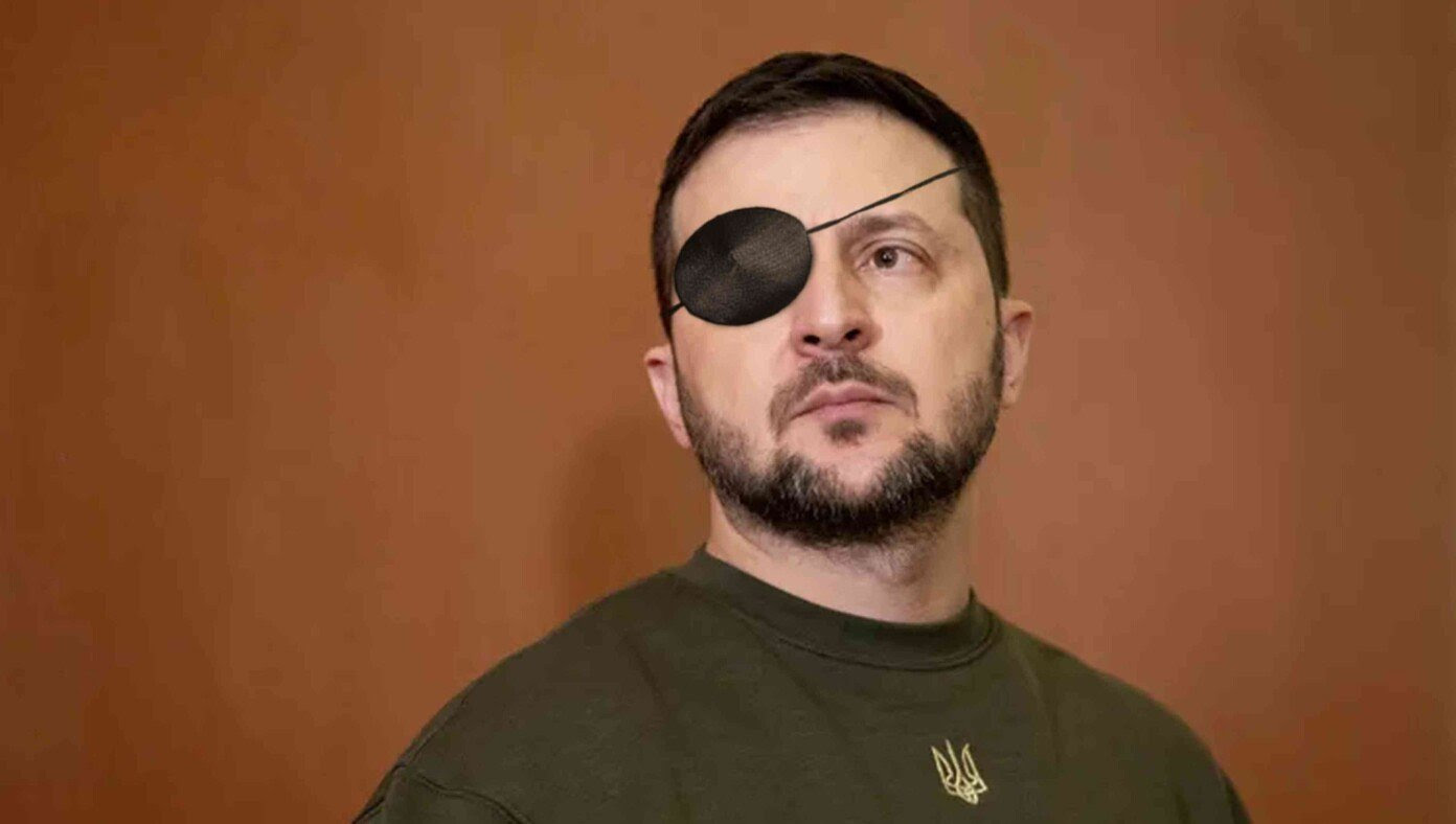 Oh No! Zelensky Shoots His Eye Out With The Rocket Launcher He Got For Christmas