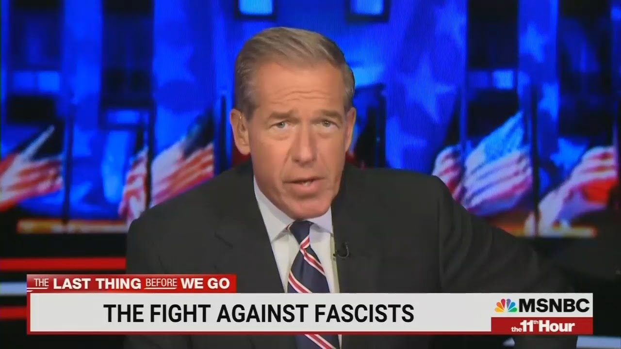 Outrageous: Brian Williams Pushes Ad Likening Antifa Terrorists to American Patriots