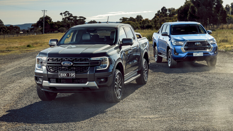 2023 Ford Ranger V Toyota Hilux 4 X 4 Australia Alastair Brook 1