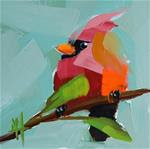 Cardinal no 148 Painting - Posted on Tuesday, March 17, 2015 by Angela Moulton