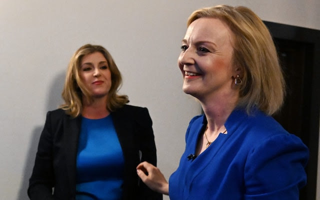 Penny Mordaunt has backed Liz Truss in the race to become the next Conservative leader