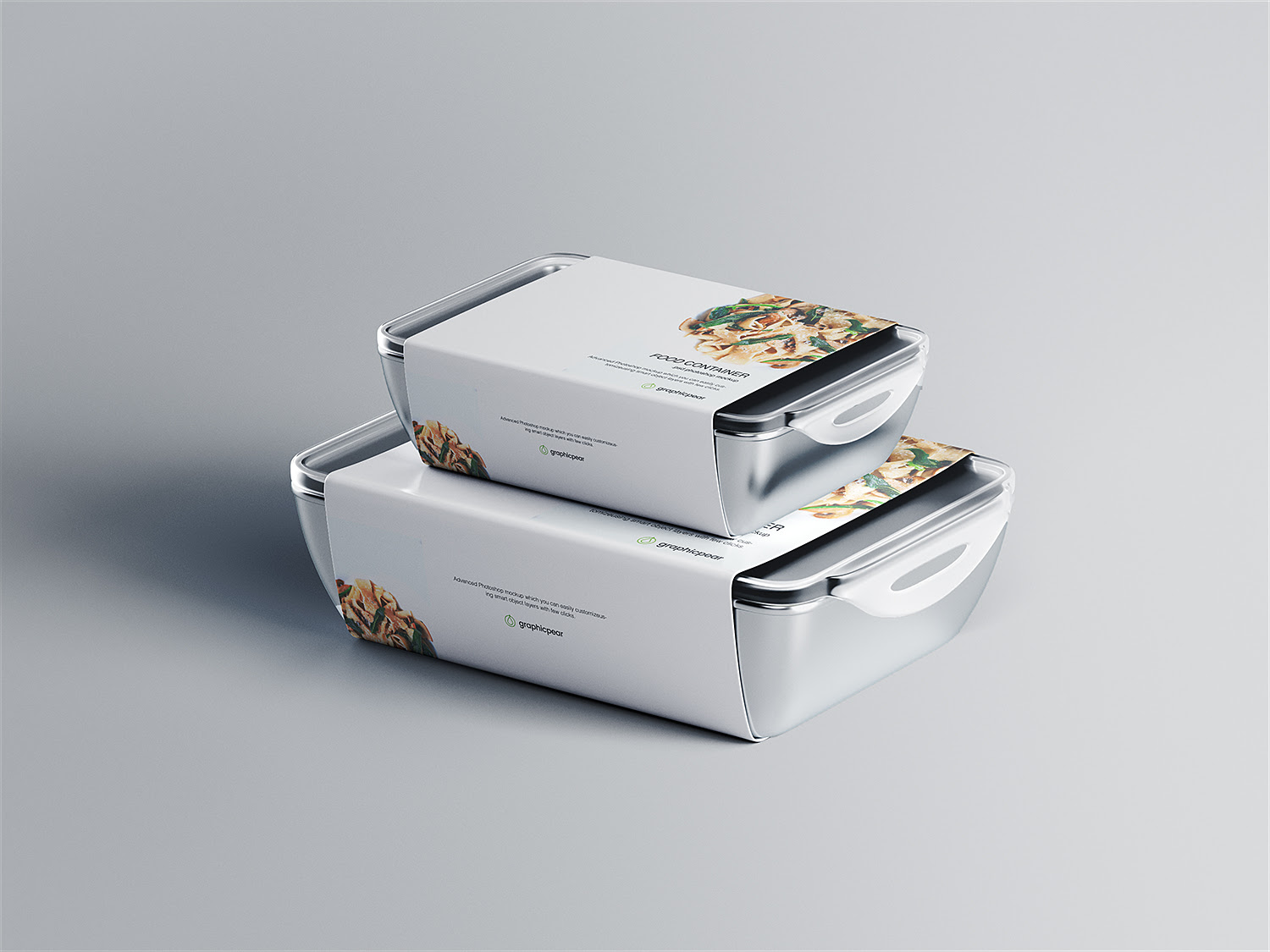 Food Container Packaging Mockup Mockup World HQ