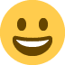 grinning