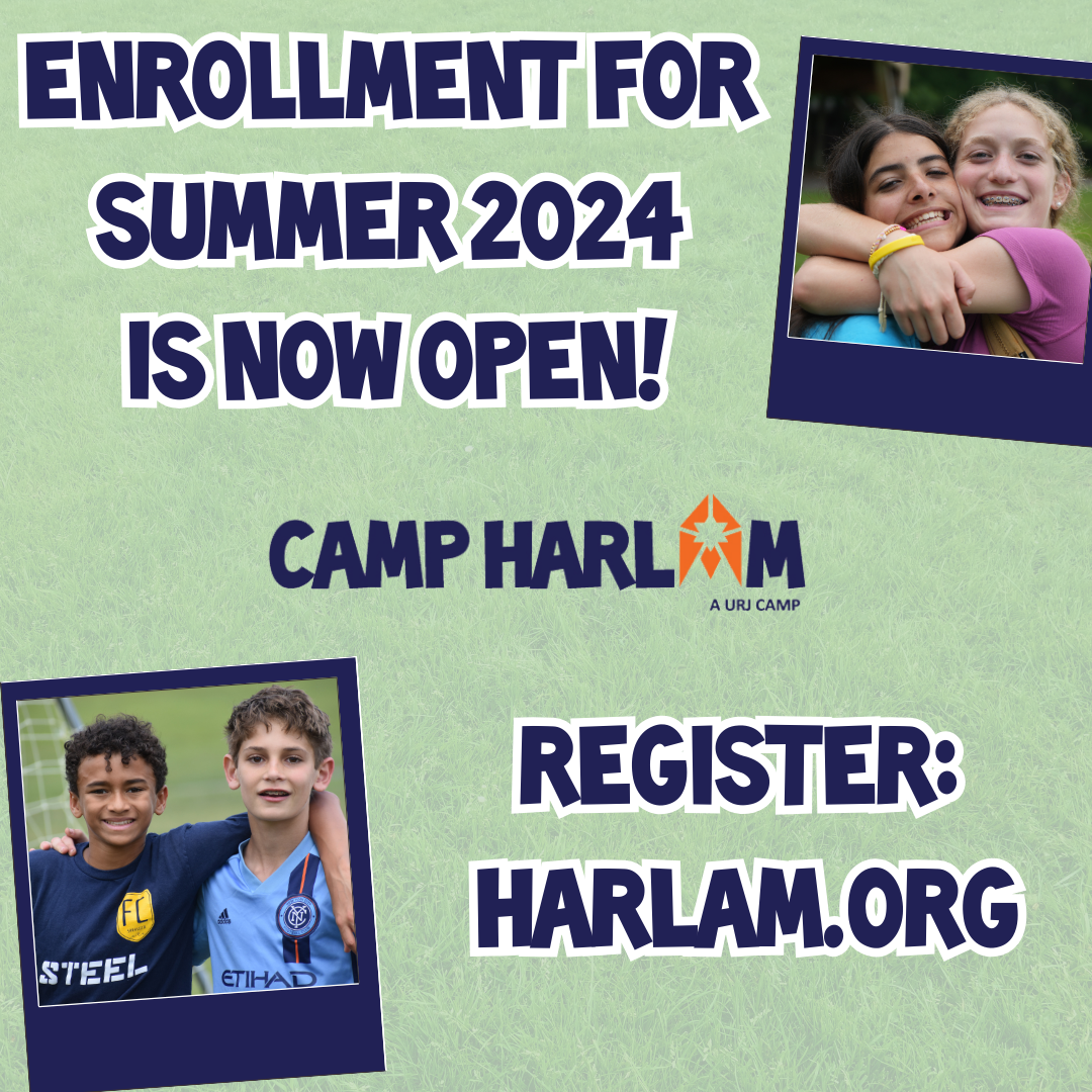 Enrollment is now open at Harlam.org!