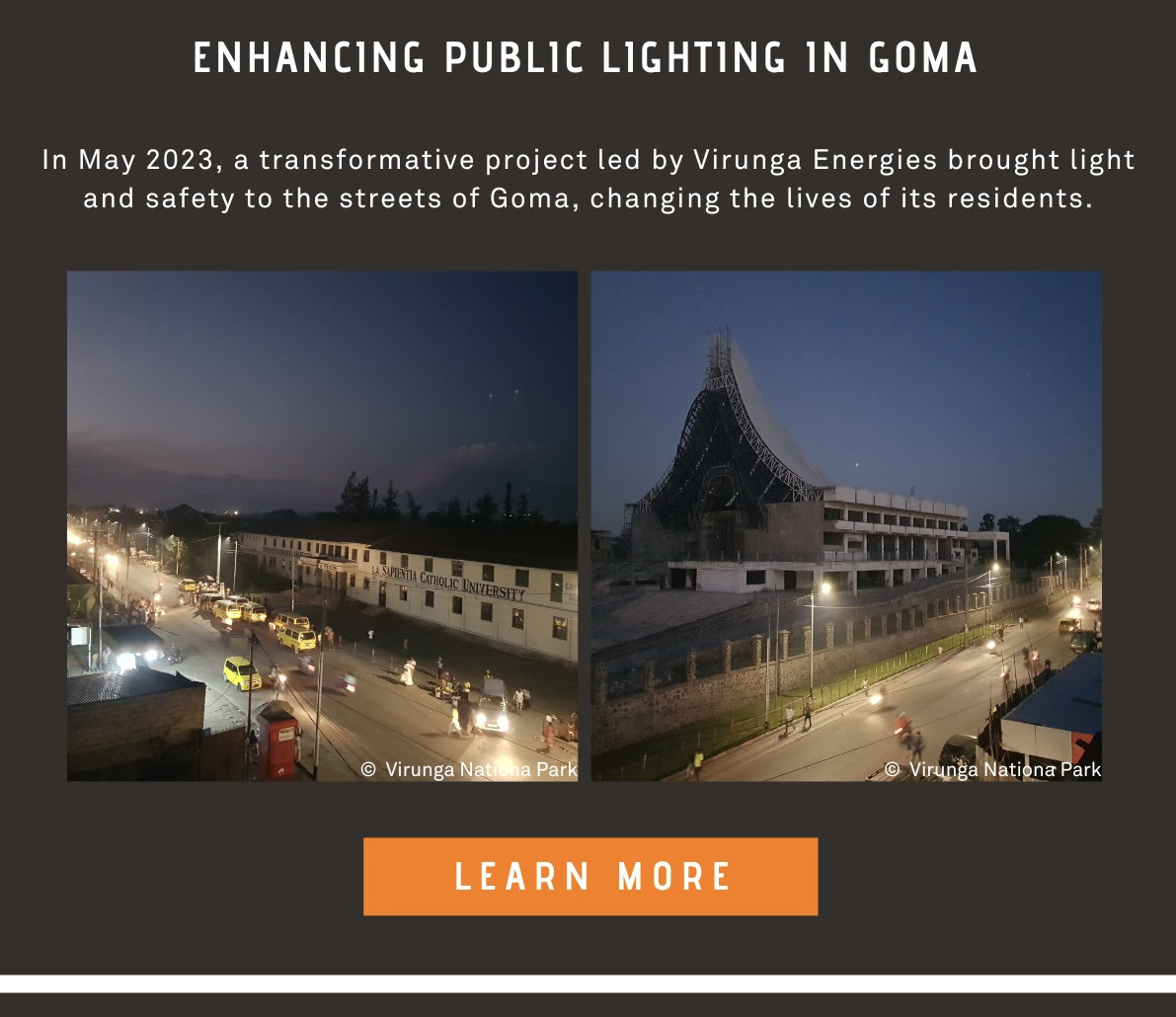In May 2023, a transformative project led by Virunga Energies brought light and safety to the streets of Goma, changing the lives of its residents.