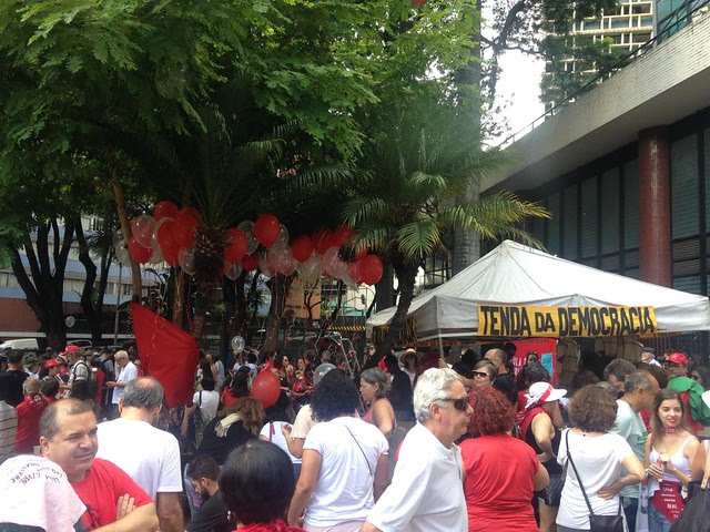 Participaram pessoas de todas as idades, entre crianças, jovens e idosos - Créditos: Foto: Raíssa Lopes