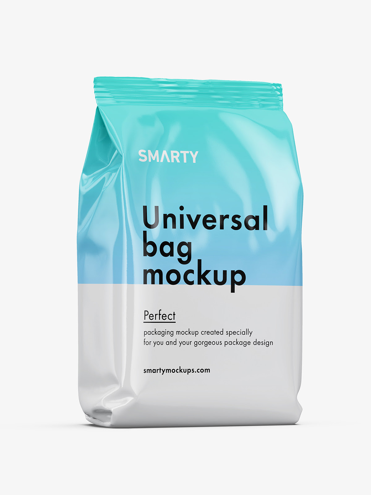 Glossy bag mockup Smarty Mockups