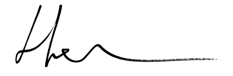 Howie's signature