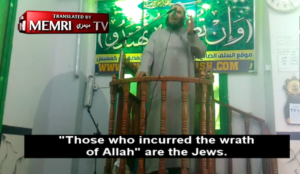 Muslim cleric: Jews “truly and completely deserve that some of them were transformed into apes and pigs”
