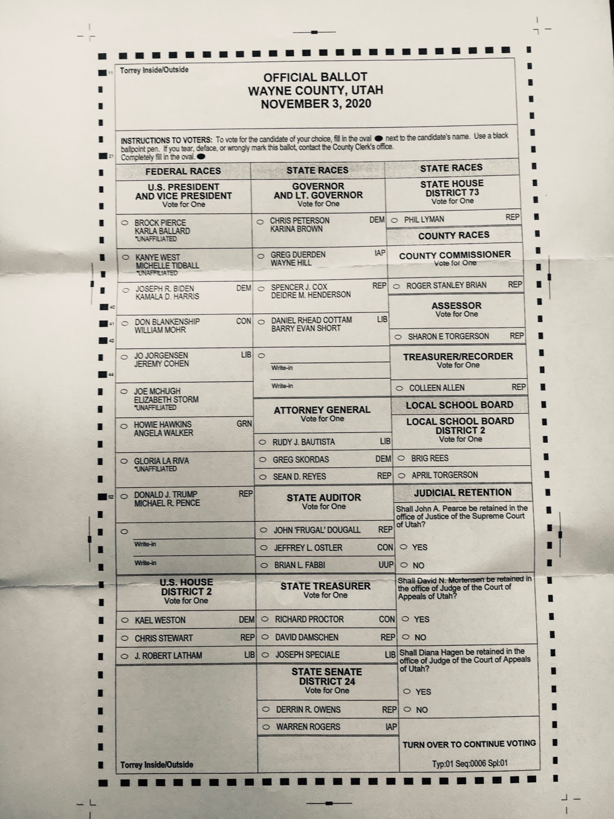 Wayne County Voting Results 2024 Bobbi Bethina