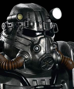 Fallout: T-45 Power Armor Life Size Bust