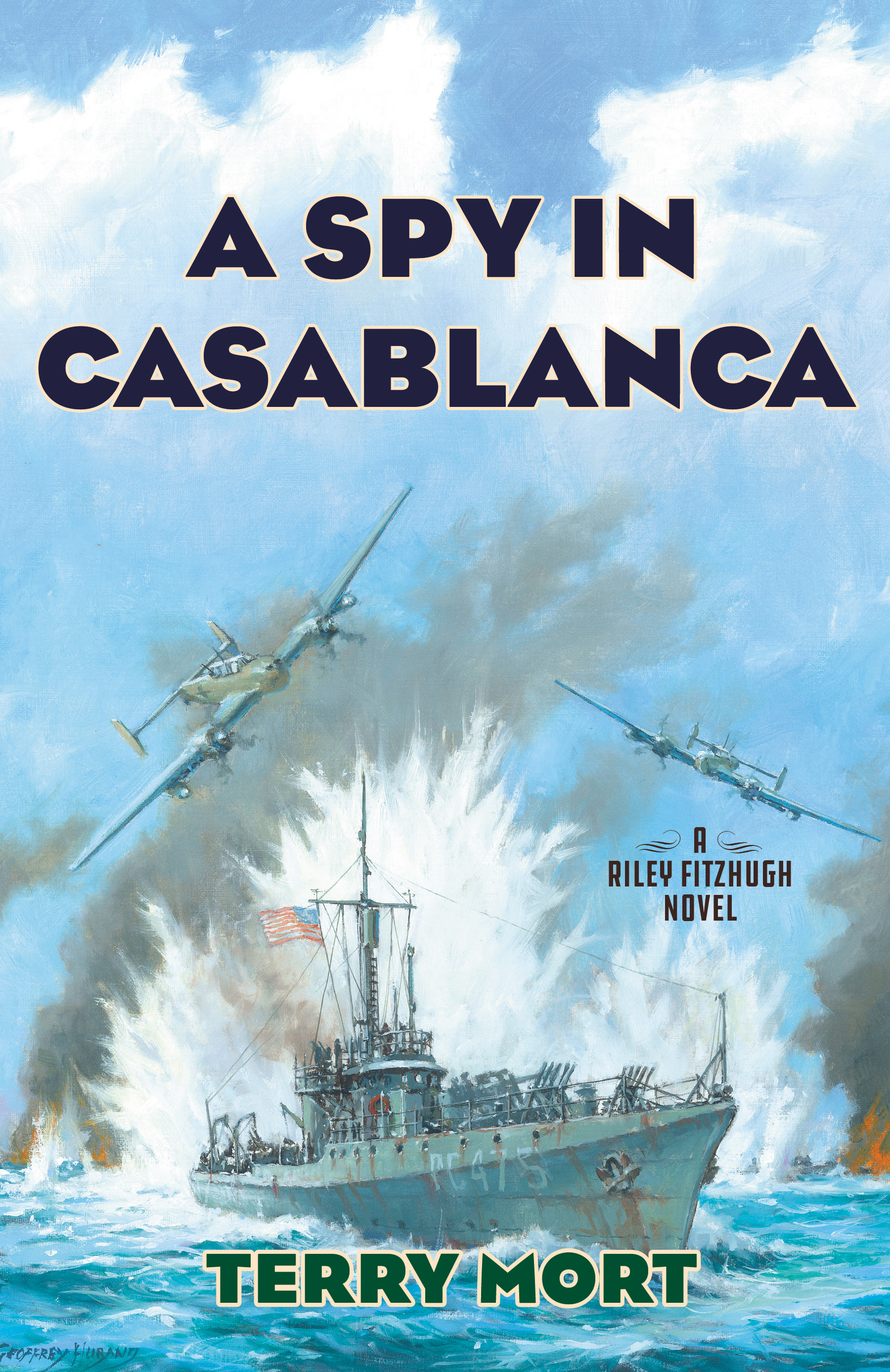 Cover of book A Spy in Casablanca by Terry Mort