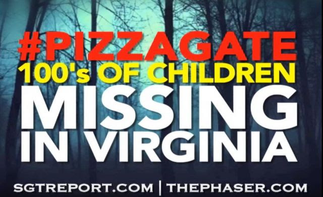 Breaking - PizzaGate: 100's of Children Missing in Virginia