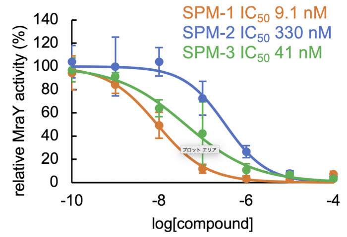 Potency of sphaerimicin analogs