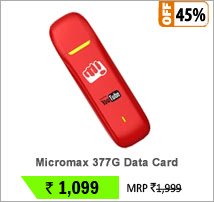 Micromax 377G Data Card