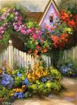 Coronado Flower Cottage by Texas Artist Nancy Medina - Posted on Thursday, March 12, 2015 by Nancy Medina