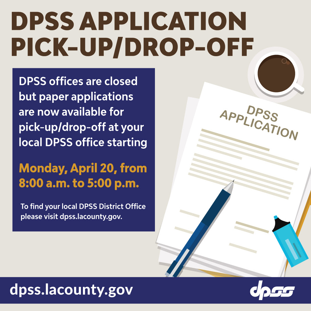 APPLICATIONS AVAILABLE FOR PICK-UP/DROP-OFF AT DISTRICT OFFICES BEGINNING  APRIL 20 – The Los Angeles Post