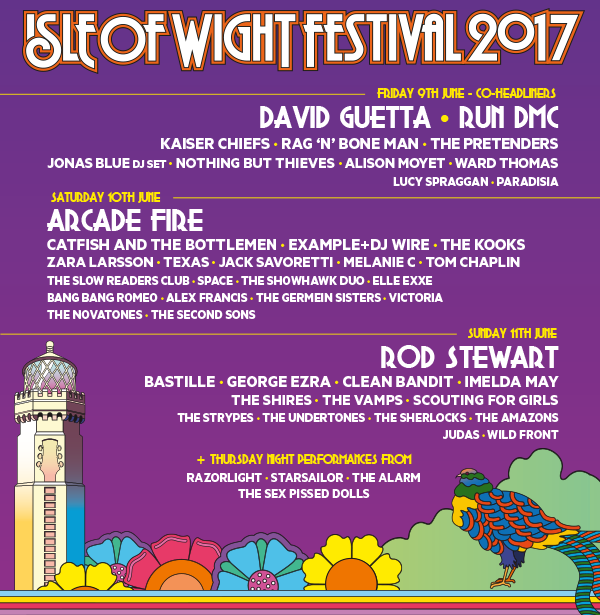 18 New Acts added...see what days they're all on.