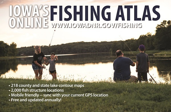 Iowa interactive fishing atlas